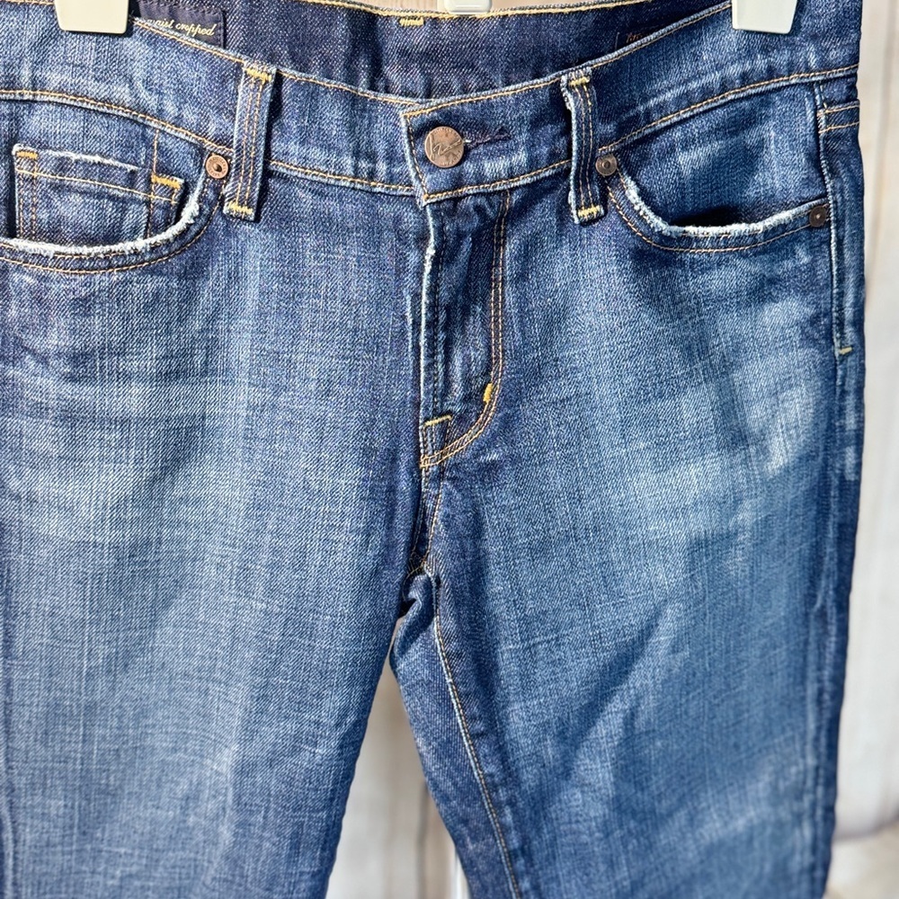 Citizens of Humanity Kelly #063 Stretch Low Waist Cropped Jeans Size 28​ - Picture 4 of 13